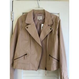 Loft blush Moto jacket